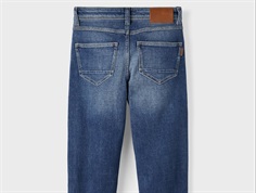 Name It medium blue denim tapered jeans